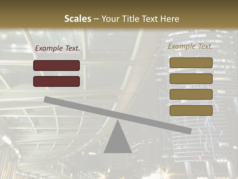 Landscape City Building PowerPoint Template