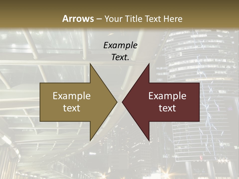 Landscape City Building PowerPoint Template