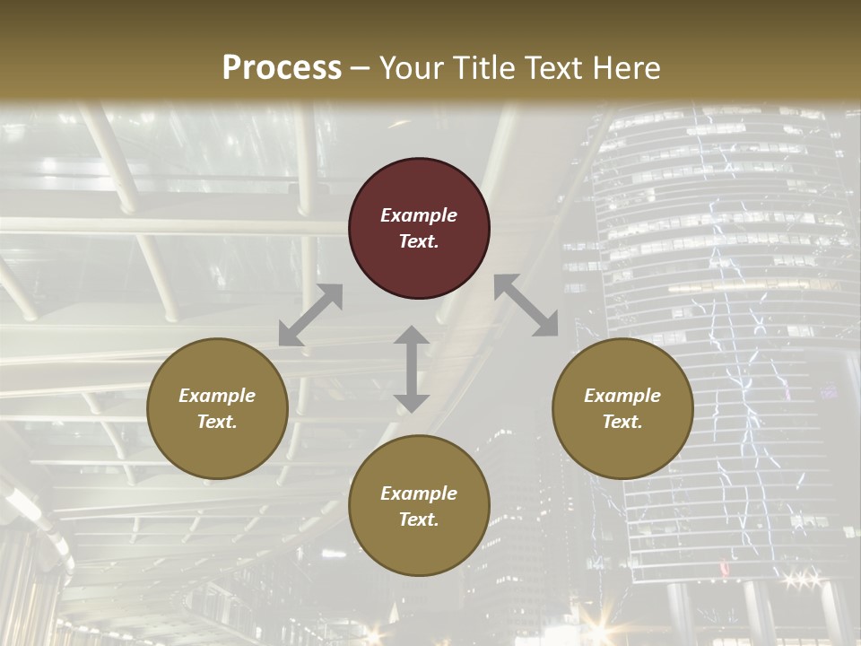 Landscape City Building PowerPoint Template