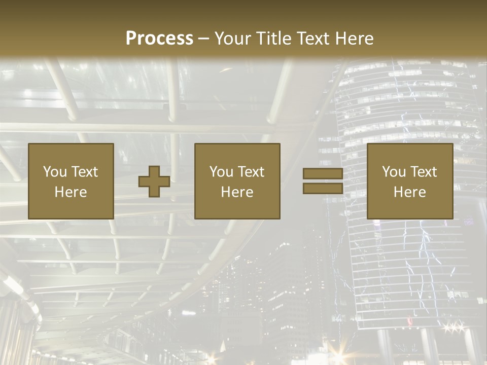 Landscape City Building PowerPoint Template