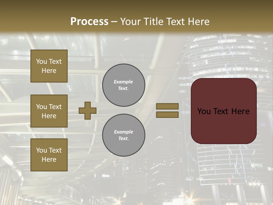 Landscape City Building PowerPoint Template