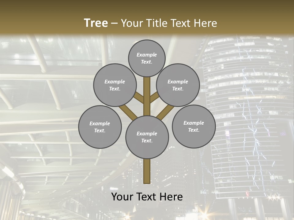 Landscape City Building PowerPoint Template