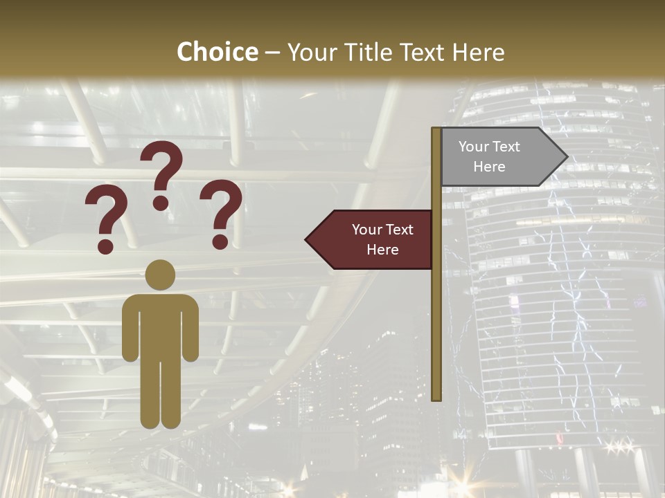 Landscape City Building PowerPoint Template
