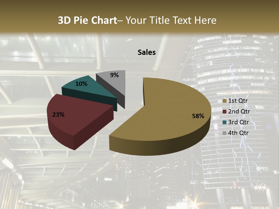 Landscape City Building PowerPoint Template