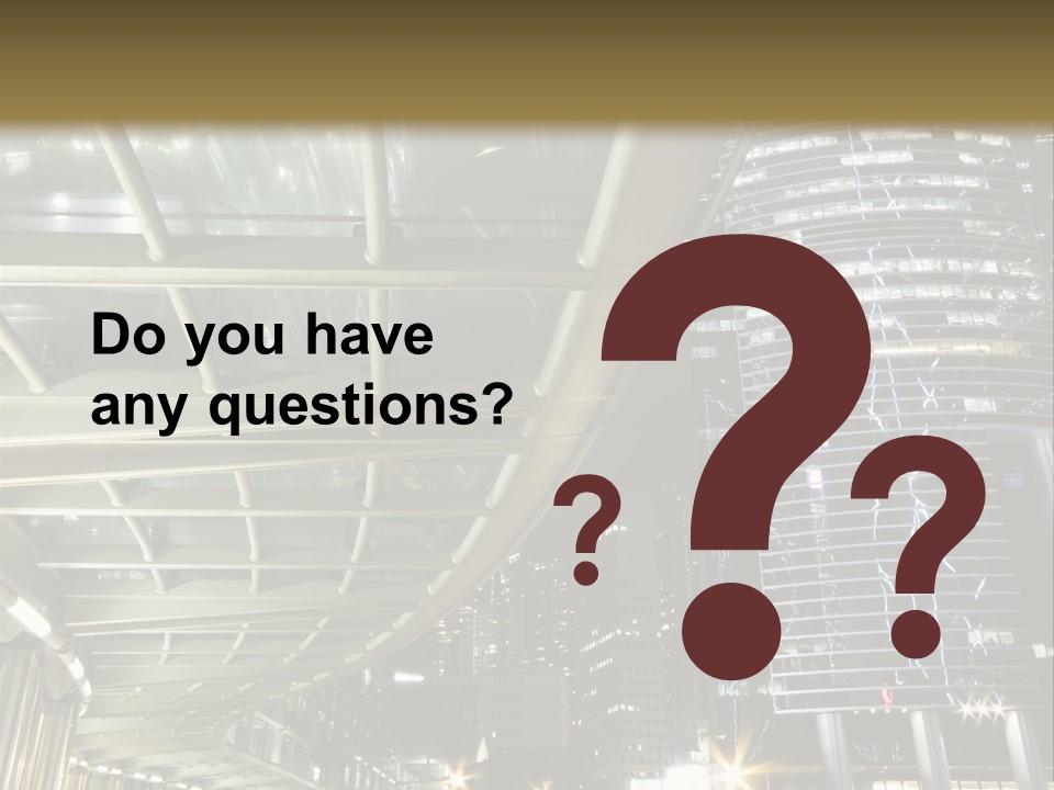 Landscape City Building PowerPoint Template