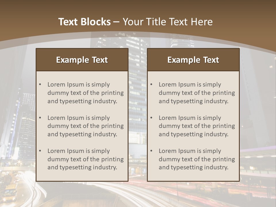Hong Kong PowerPoint Template