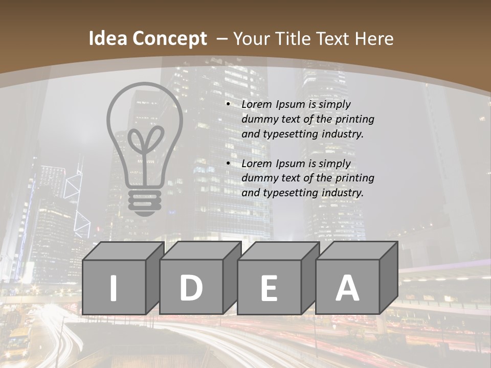 Hong Kong PowerPoint Template