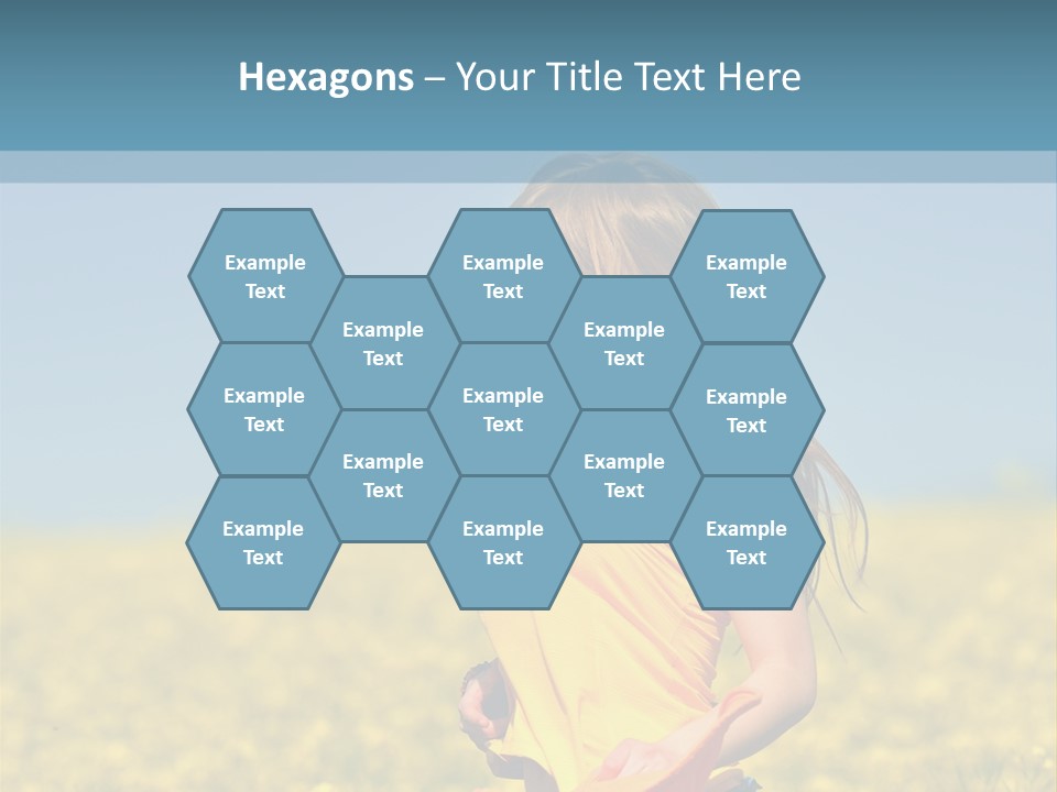 Person Sunny Female PowerPoint Template