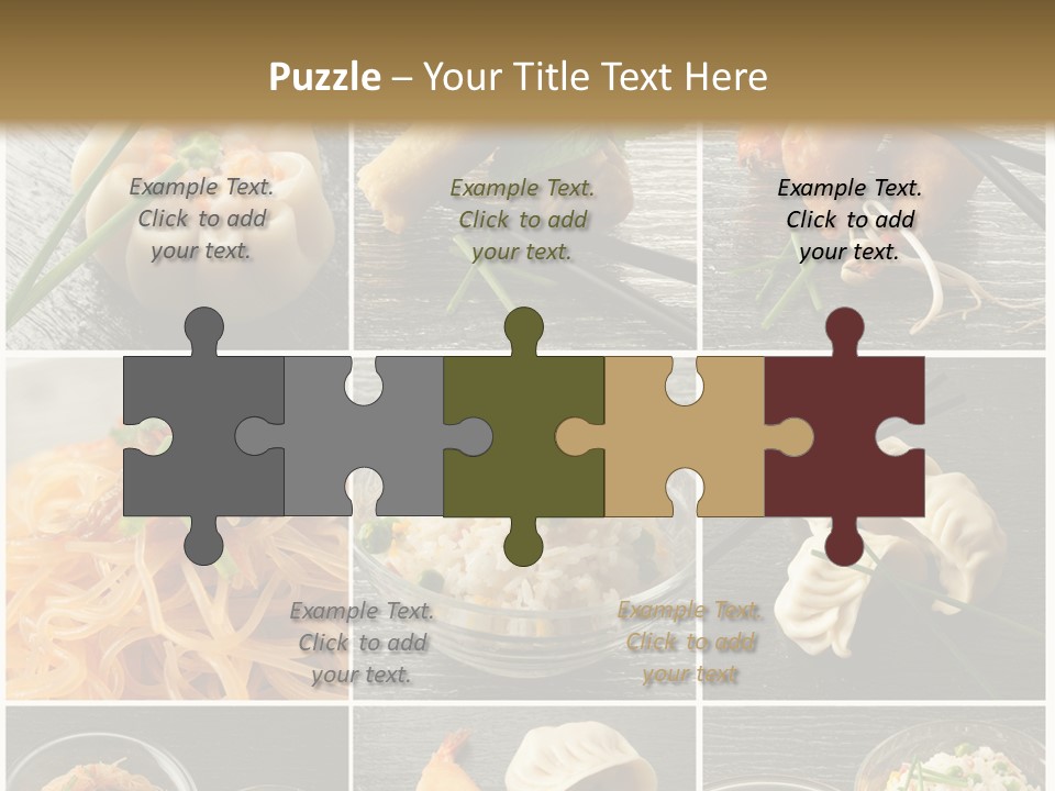 Chinese Food Recipes PowerPoint Template