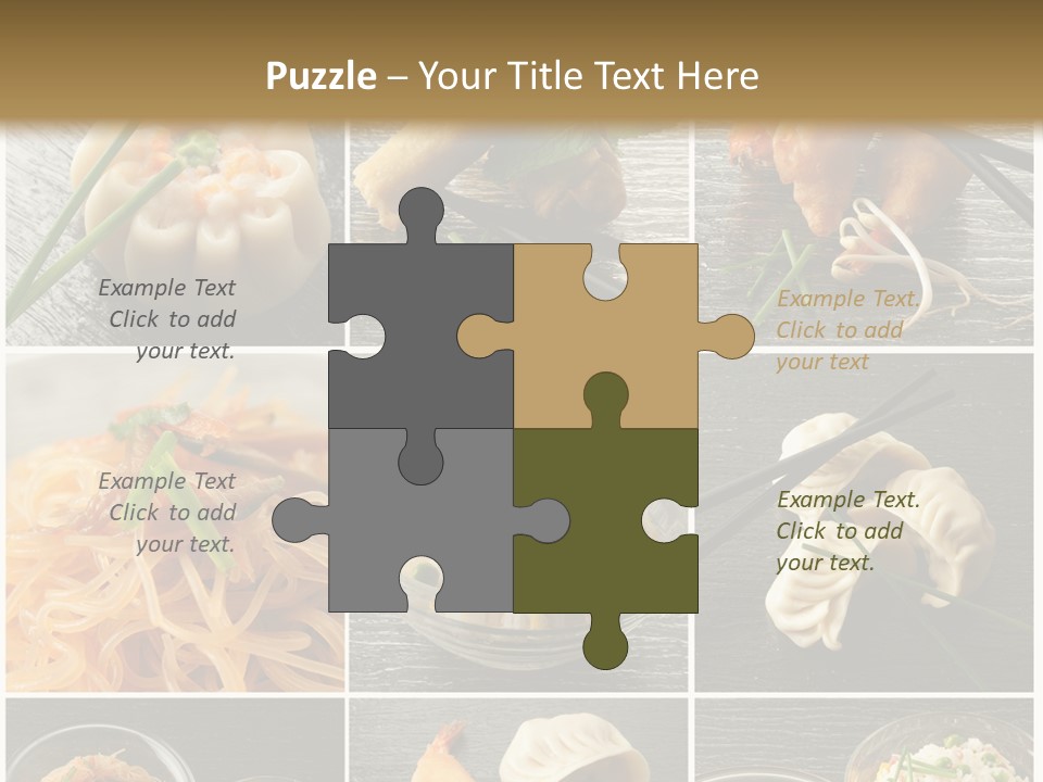 Chinese Food Recipes PowerPoint Template