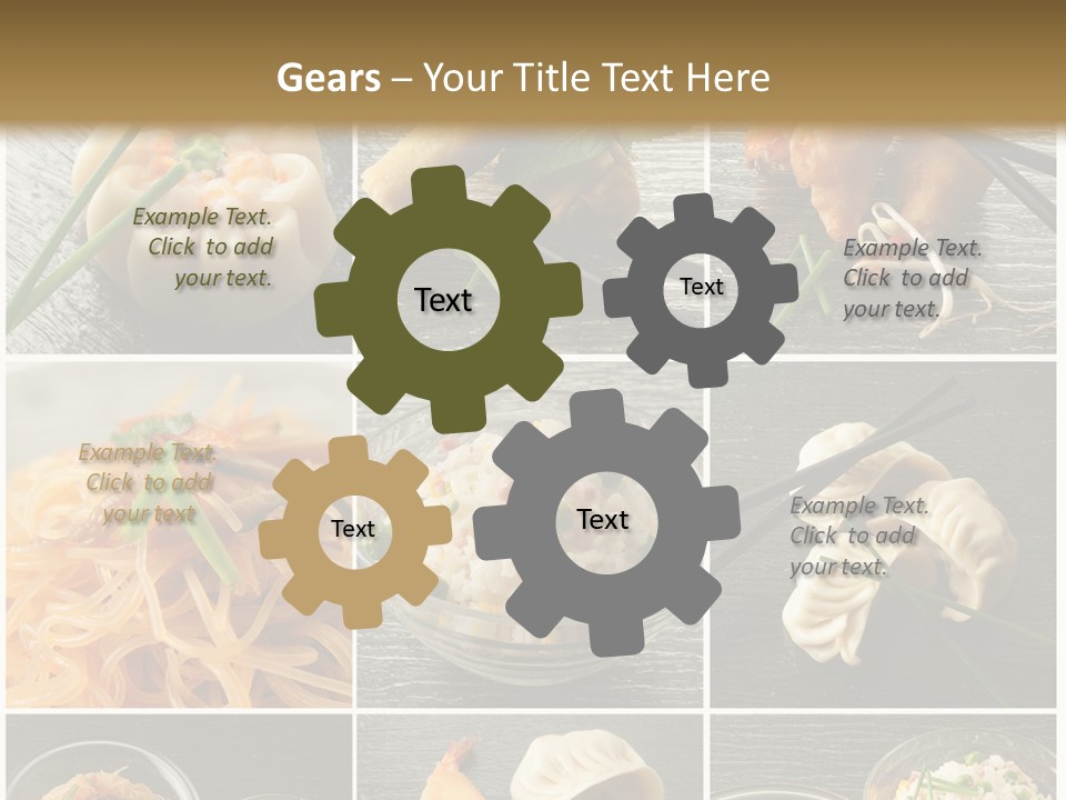 Chinese Food Recipes PowerPoint Template