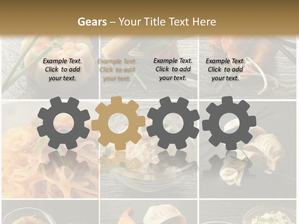 Chinese Food Recipes PowerPoint Template