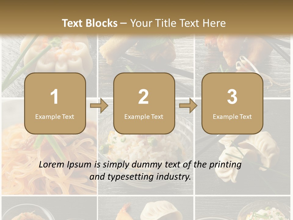 Chinese Food Recipes PowerPoint Template