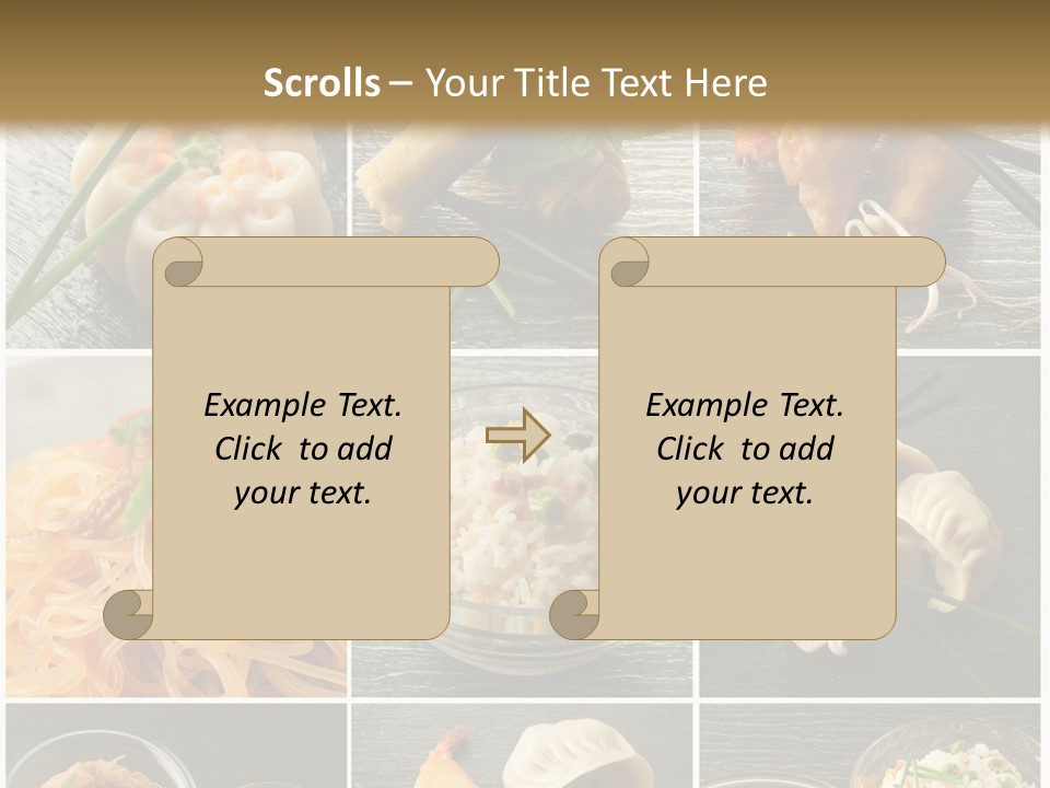 Chinese Food Recipes PowerPoint Template