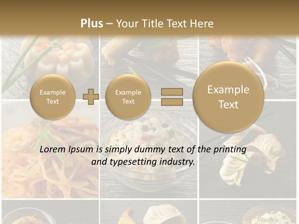 Chinese Food Recipes PowerPoint Template