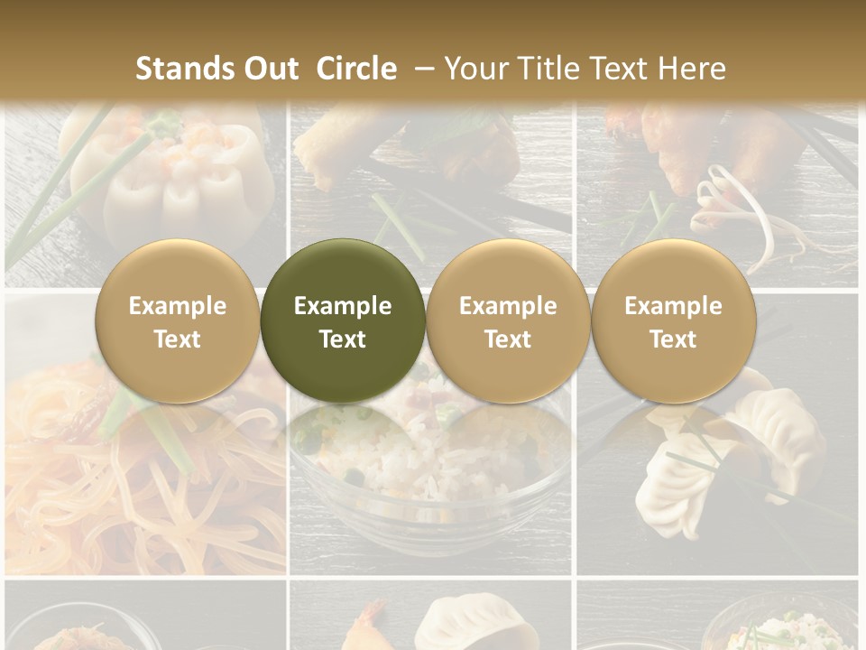 Chinese Food Recipes PowerPoint Template