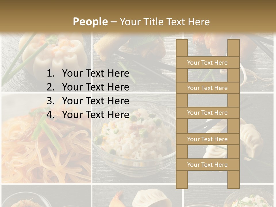 Chinese Food Recipes PowerPoint Template