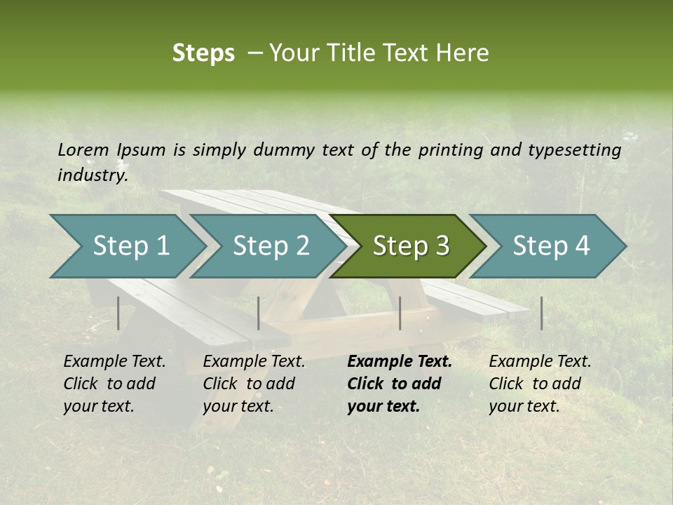 Backgrounds Picnic PowerPoint Template