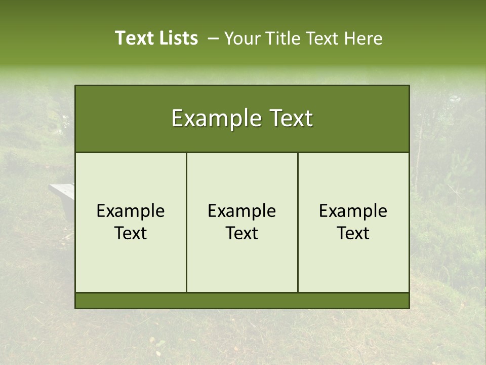 Backgrounds Picnic PowerPoint Template