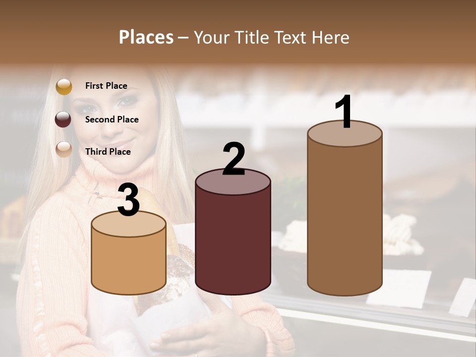 Bread Girl PowerPoint Template