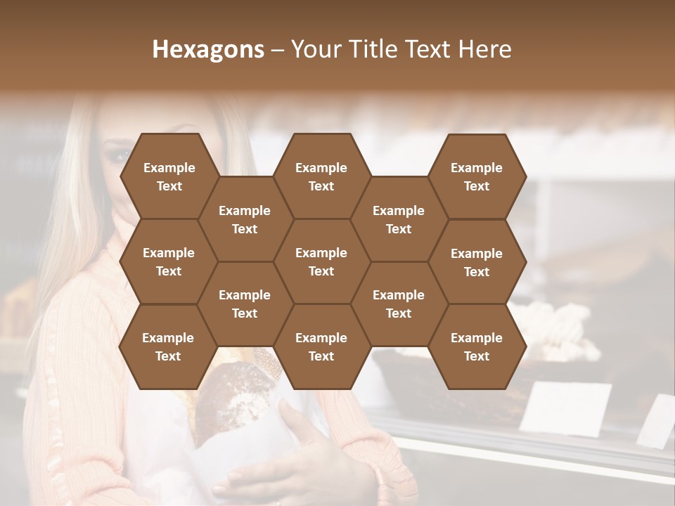 Bread Girl PowerPoint Template