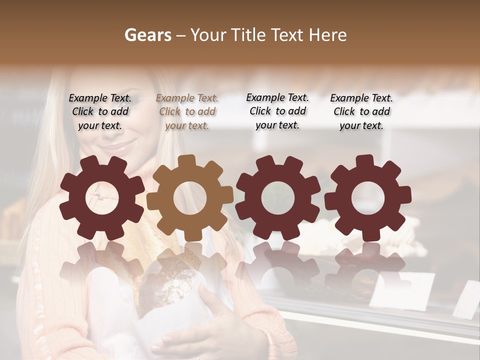 Bread Girl PowerPoint Template