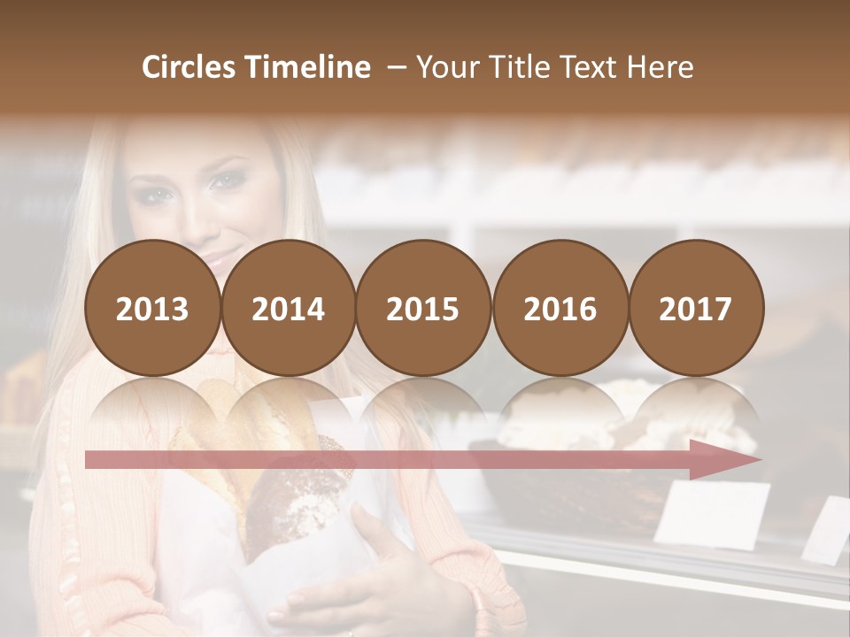 Bread Girl PowerPoint Template