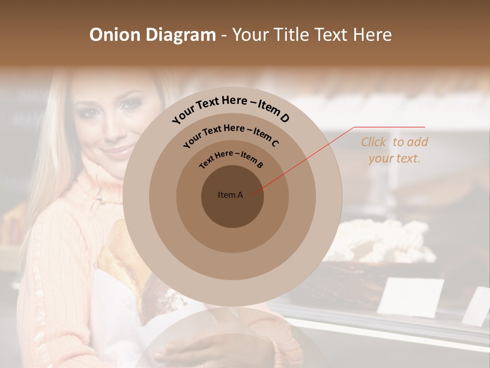 Bread Girl PowerPoint Template