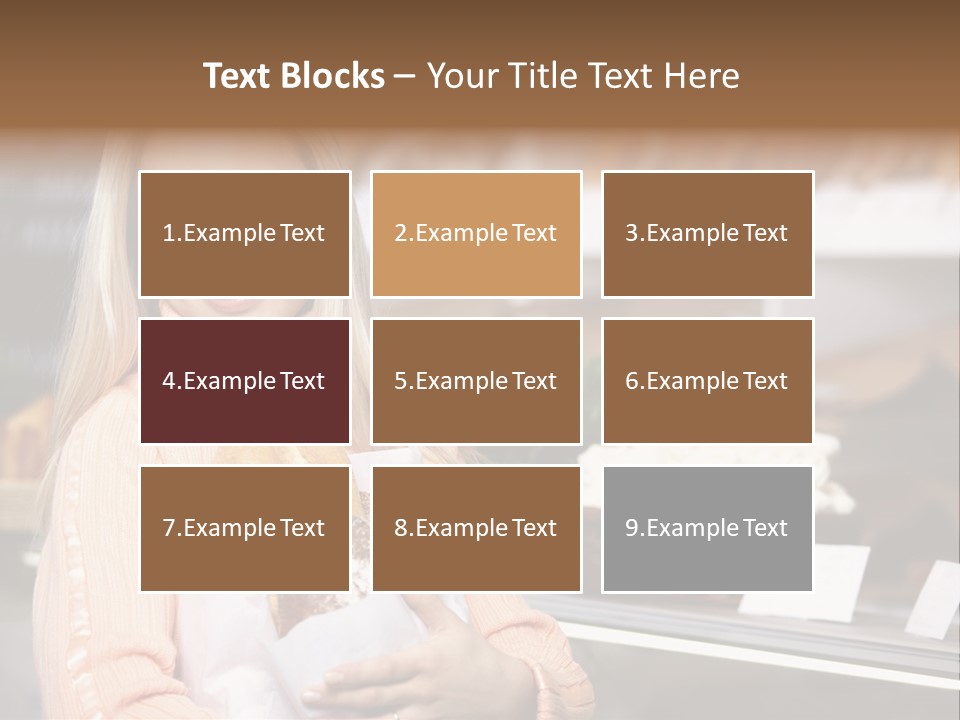 Bread Girl PowerPoint Template