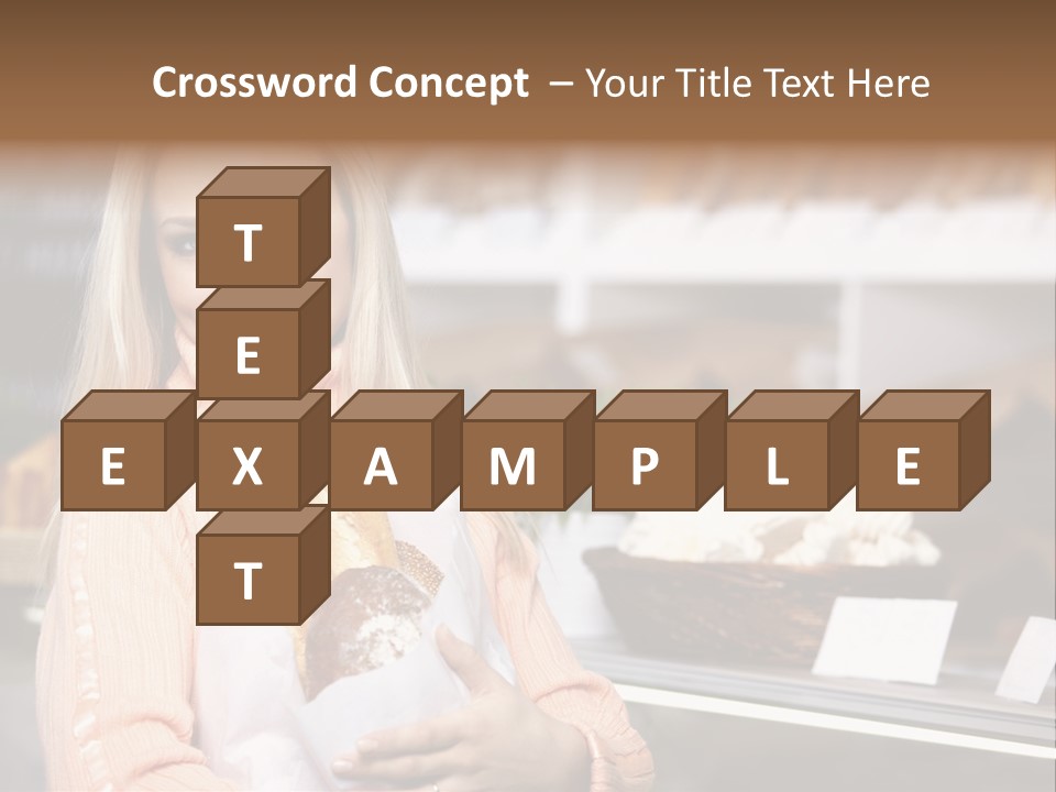 Bread Girl PowerPoint Template