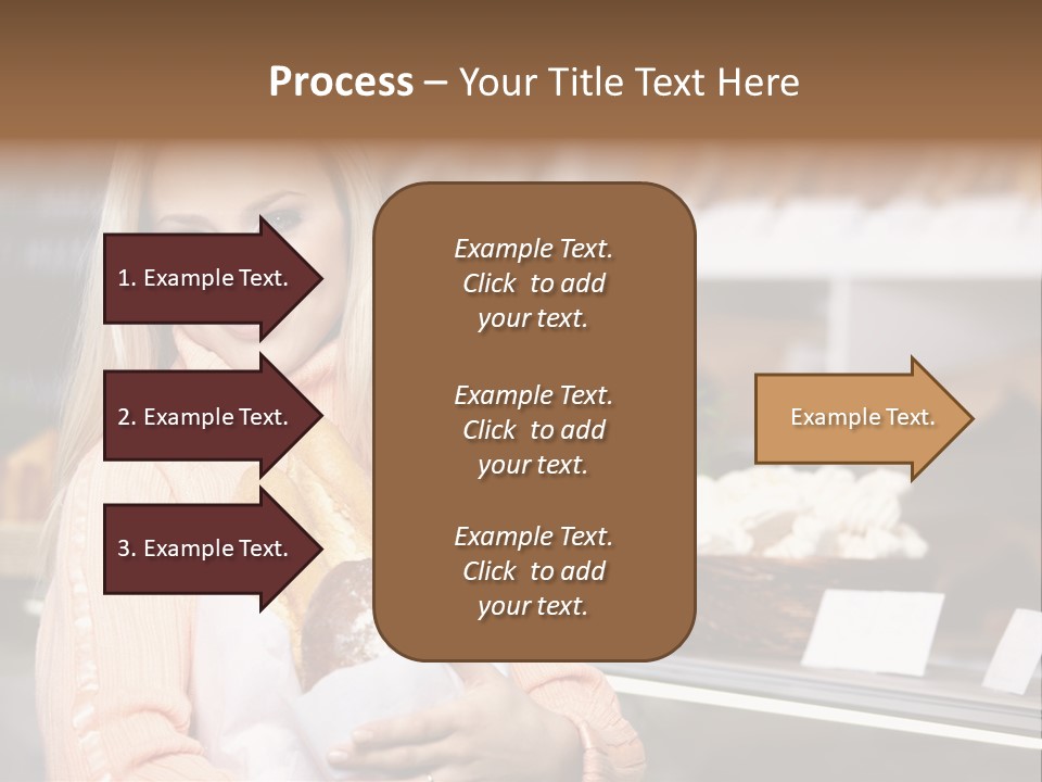 Bread Girl PowerPoint Template