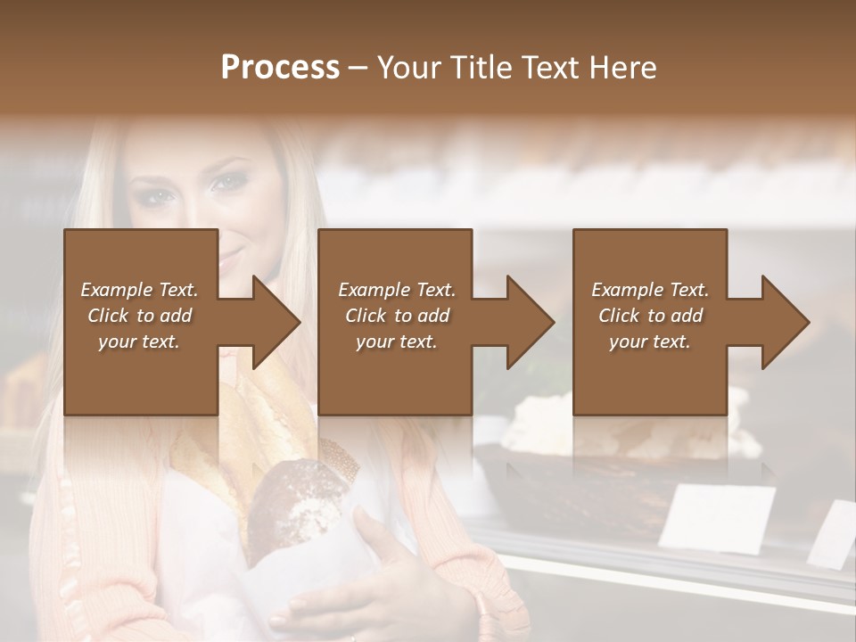 Bread Girl PowerPoint Template