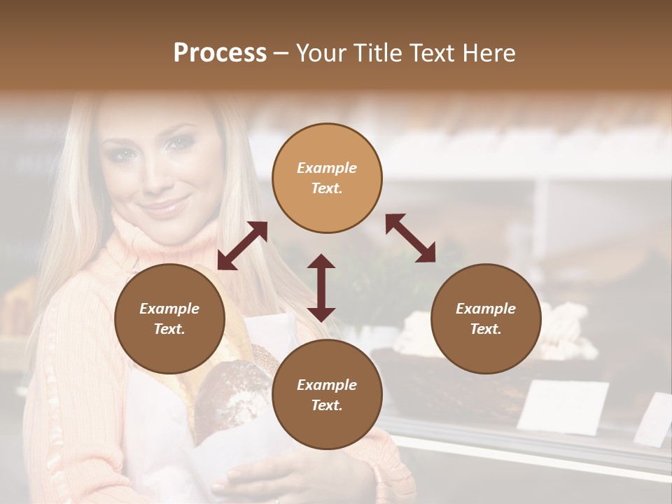 Bread Girl PowerPoint Template