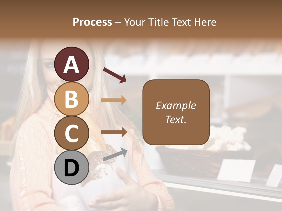 Bread Girl PowerPoint Template