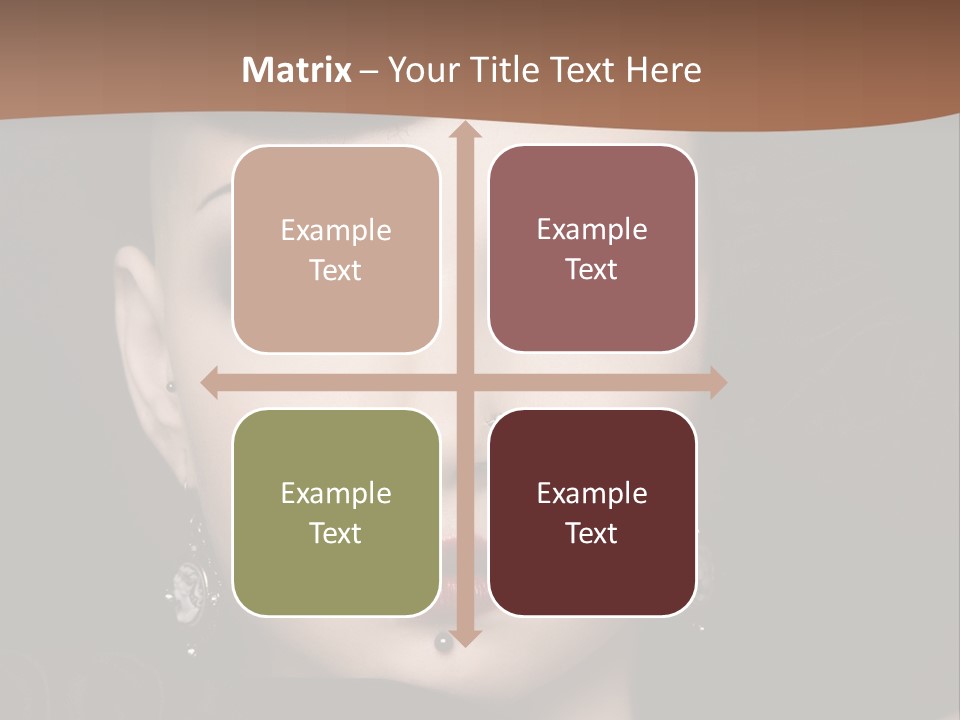 Eyelid Piercing PowerPoint Template