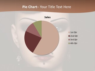 Eyelid Piercing PowerPoint Template