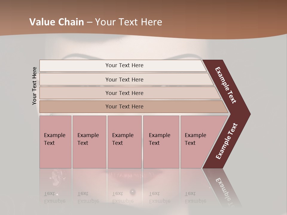 Eyelid Piercing PowerPoint Template