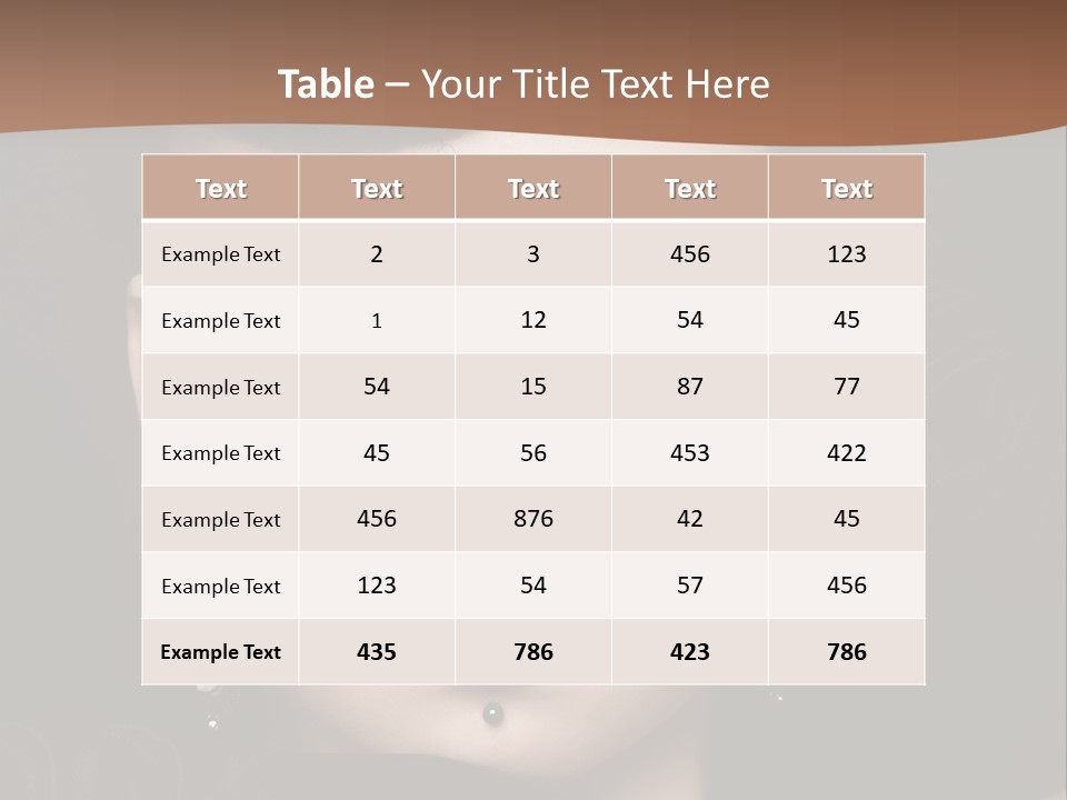 Eyelid Piercing PowerPoint Template