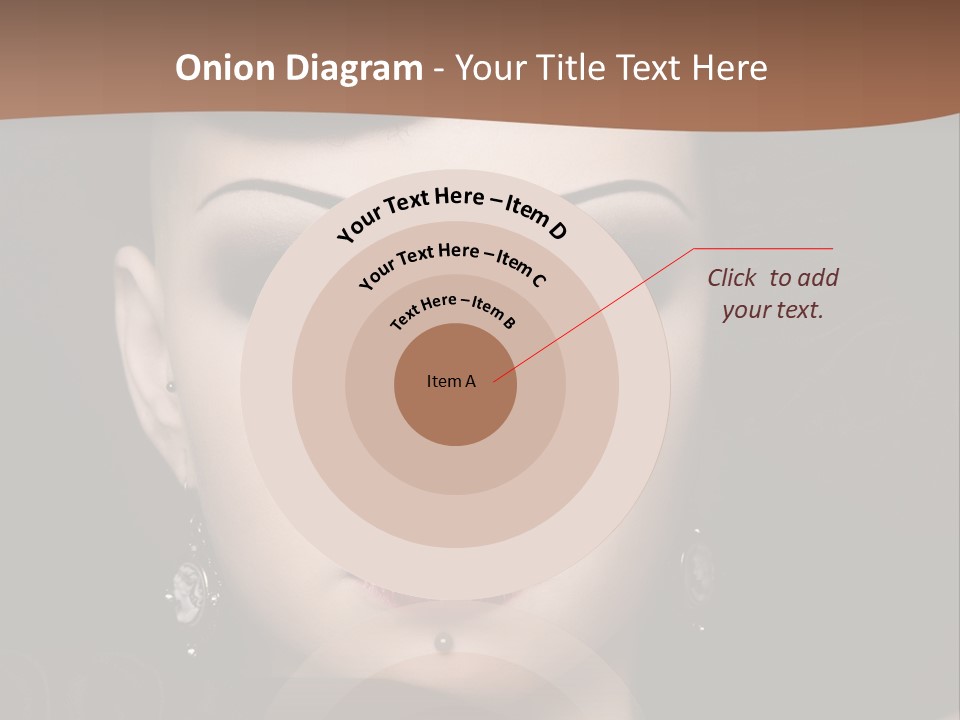 Eyelid Piercing PowerPoint Template