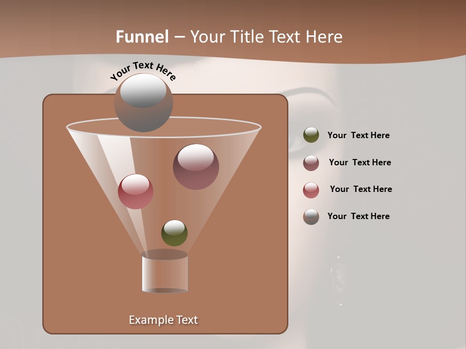 Eyelid Piercing PowerPoint Template