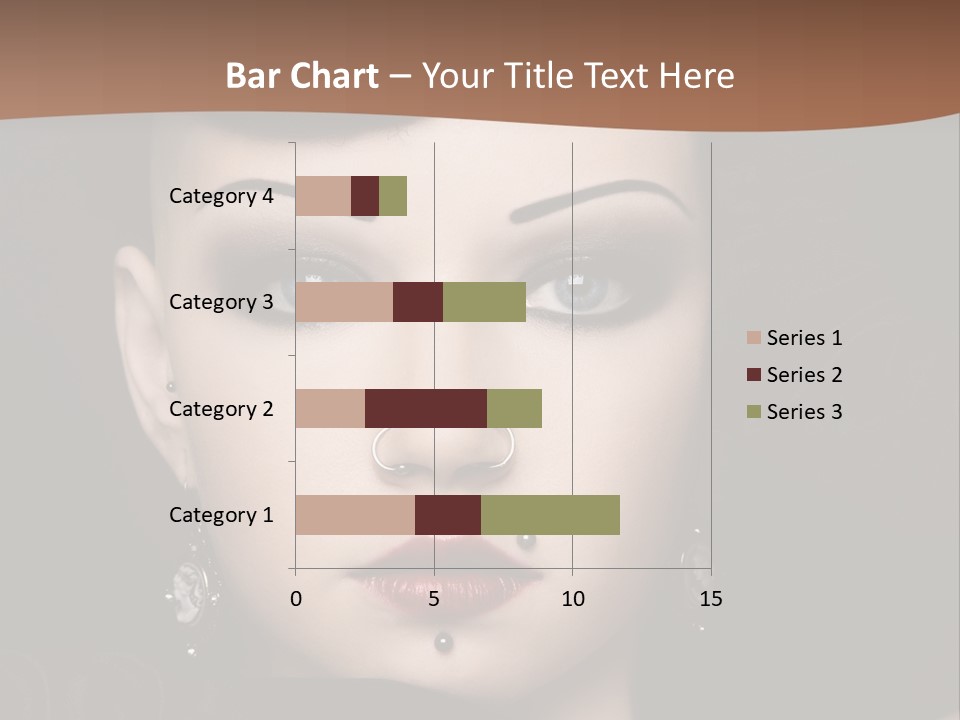 Eyelid Piercing PowerPoint Template