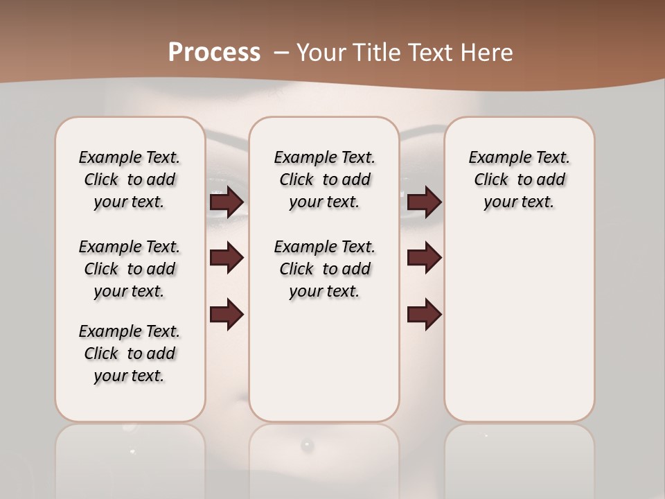 Eyelid Piercing PowerPoint Template