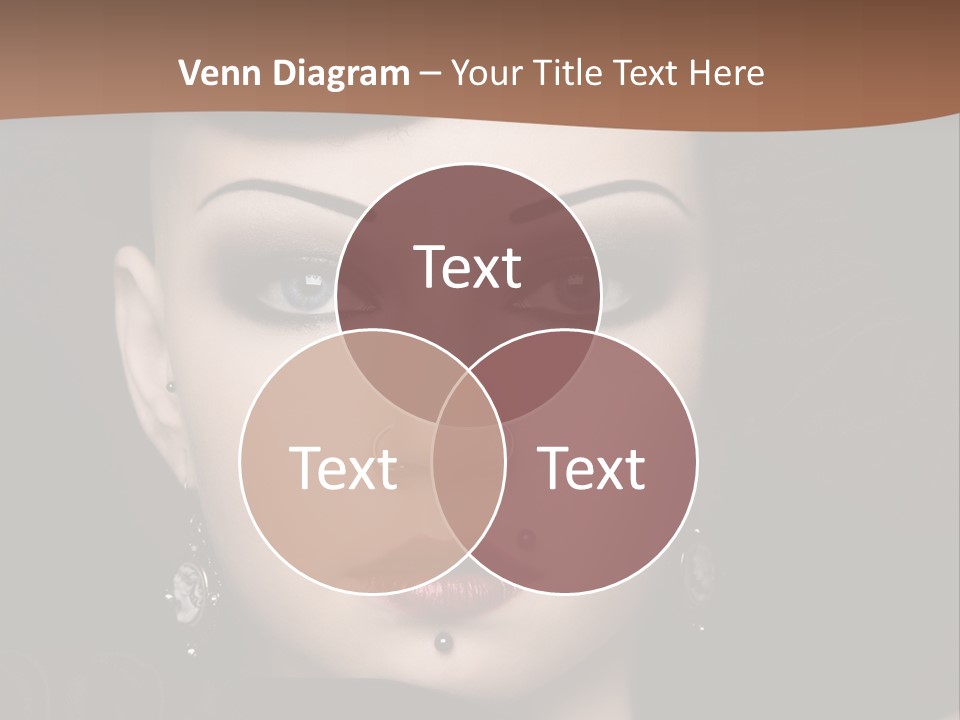 Eyelid Piercing PowerPoint Template