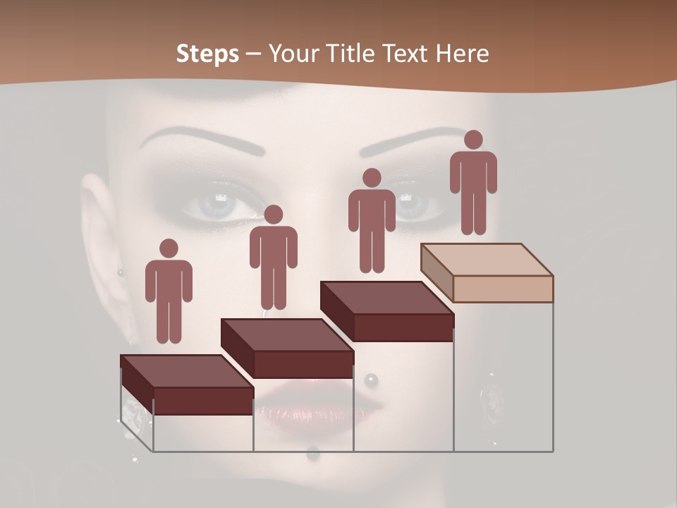 Eyelid Piercing PowerPoint Template