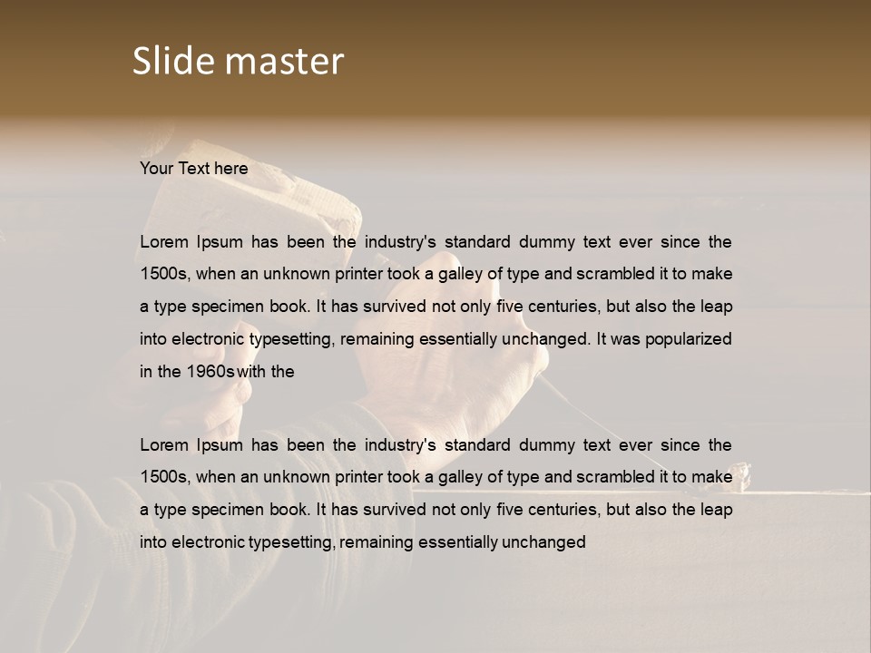 Cabinet Maker PowerPoint Template