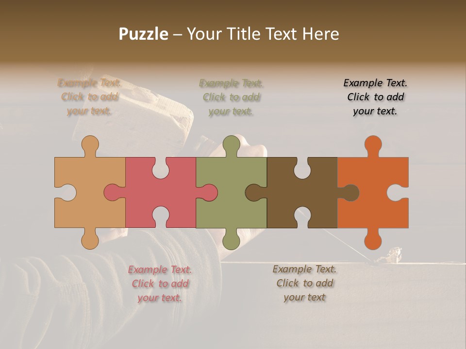 Cabinet Maker PowerPoint Template