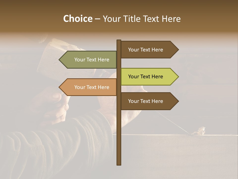 Cabinet Maker PowerPoint Template