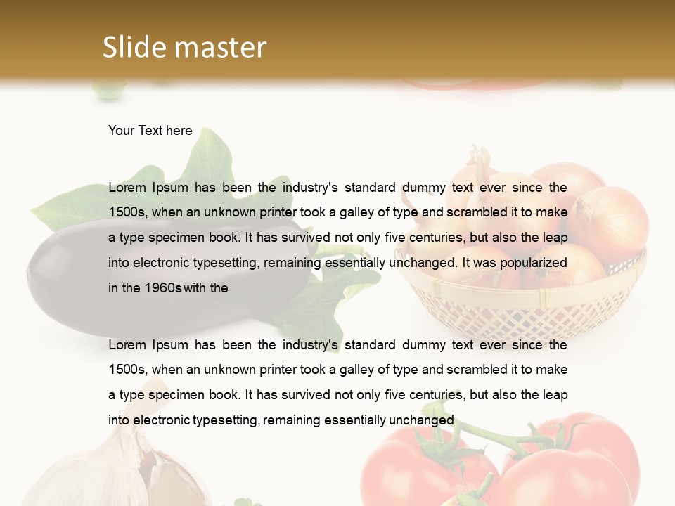 Green Peas PowerPoint Template