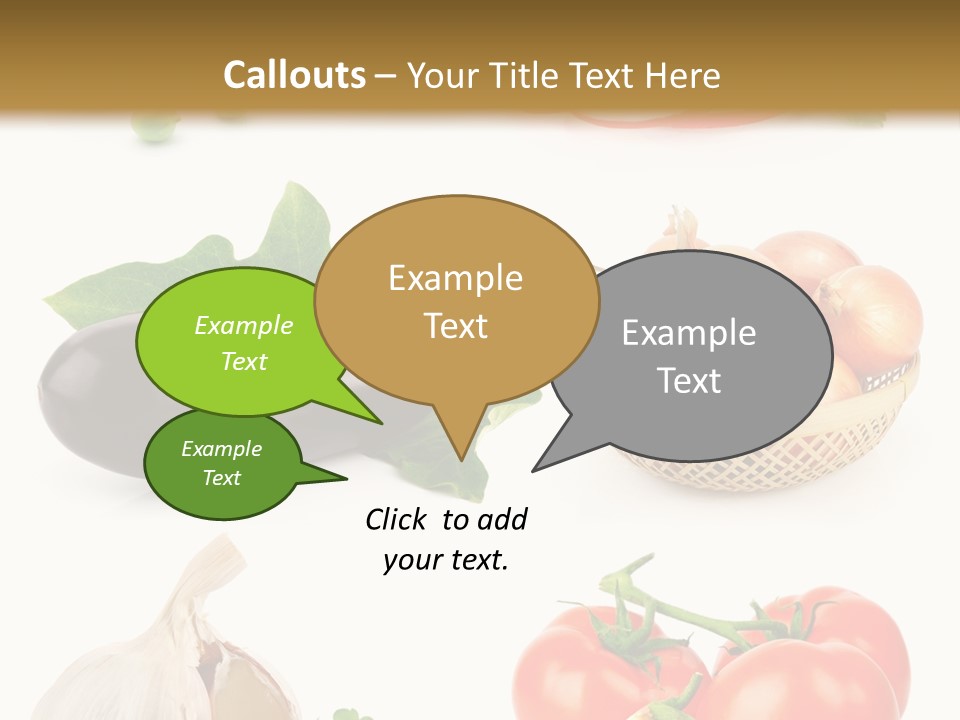 Green Peas PowerPoint Template