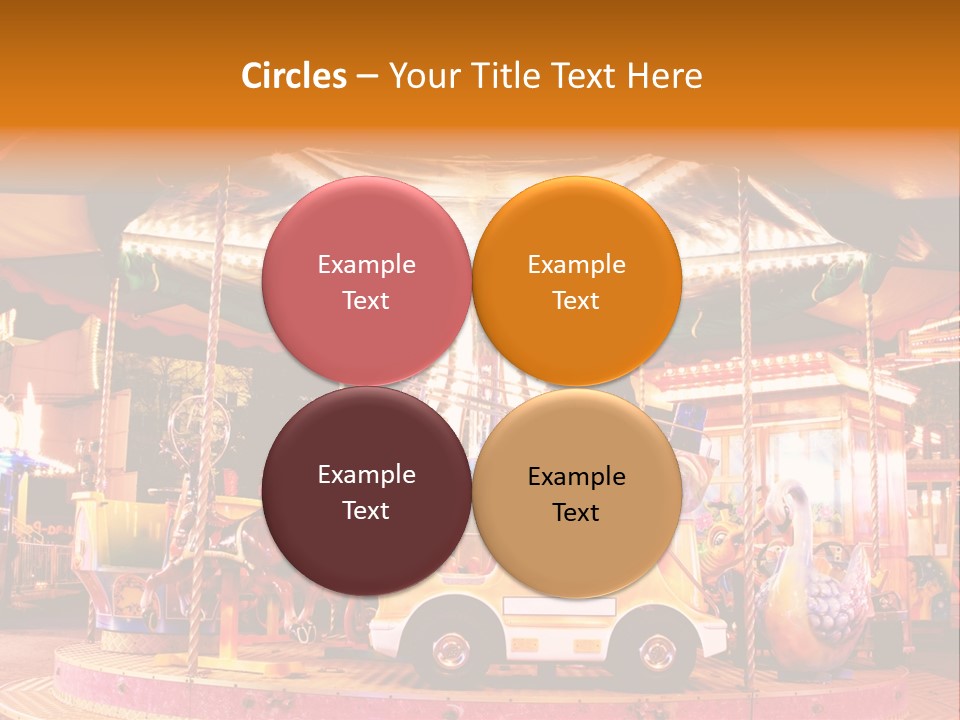 Color Circus Attraction PowerPoint Template